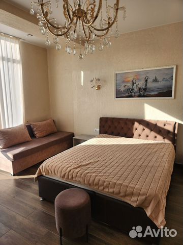 

1-к. квартира, 45 м², 2 кровати
