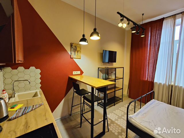 

Квартира-студия, 18 м², 1 кровать