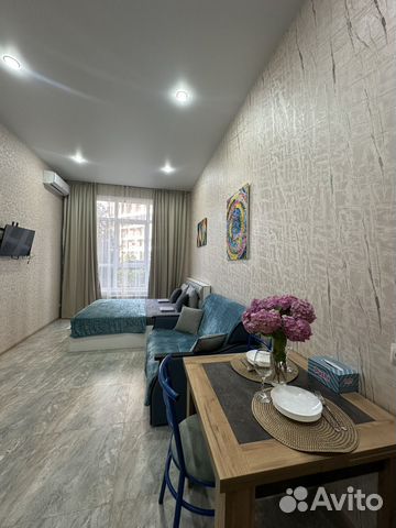 

Квартира-студия, 27 м², 3 кровати