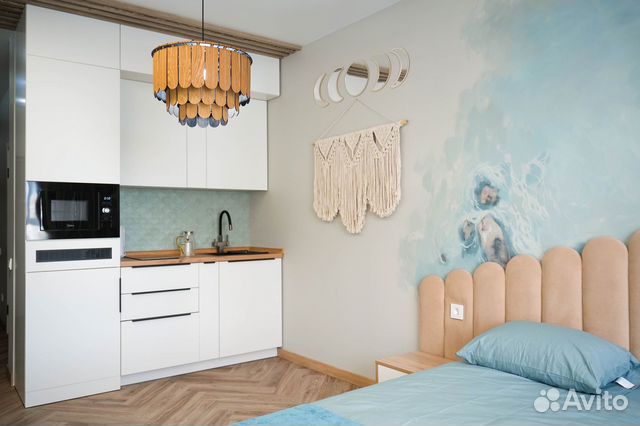 

Квартира-студия, 27,8 м², 2 кровати