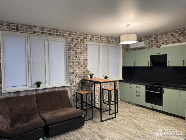 

Квартира-студия, 30 м², 2 кровати