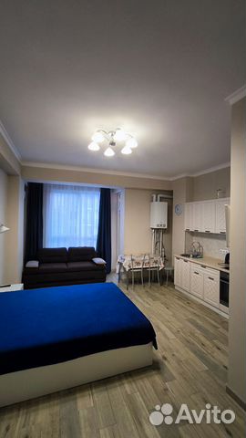 

Квартира-студия, 28 м², 2 кровати