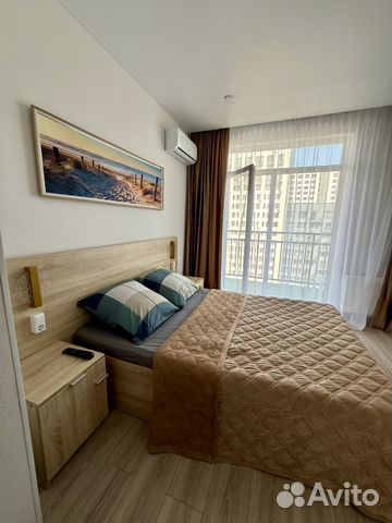 

Квартира-студия, 27 м², 1 кровать