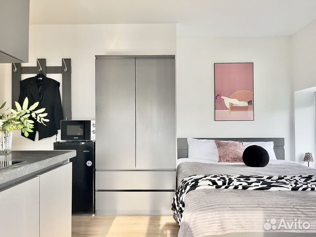 

Квартира-студия, 16,1 м², 1 кровать