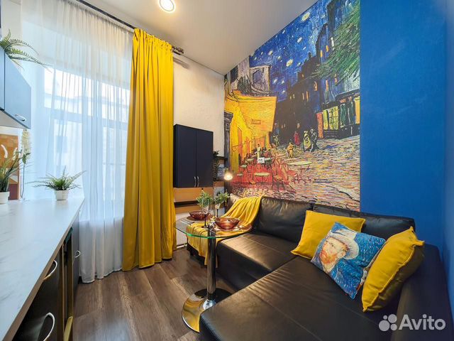 

Квартира-студия, 24 м², 2 кровати