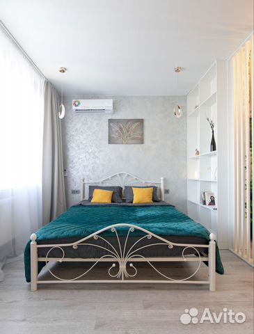 

Квартира-студия, 40 м², 2 кровати