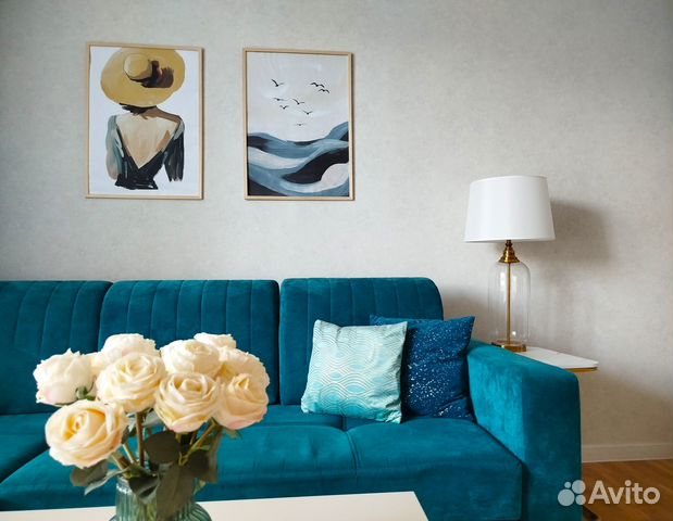 

2-к. квартира, 60 м², 2 кровати
