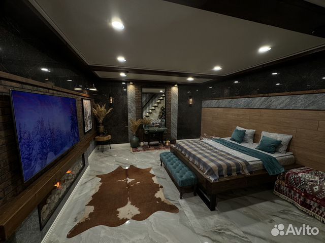 

1-к. квартира, 100 м², 2 кровати