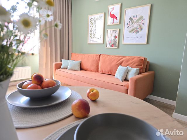 

1-к. квартира, 35 м², 2 кровати