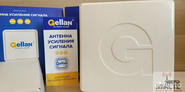 Внешняя панельная антенна 4G gellan LTE-14MF