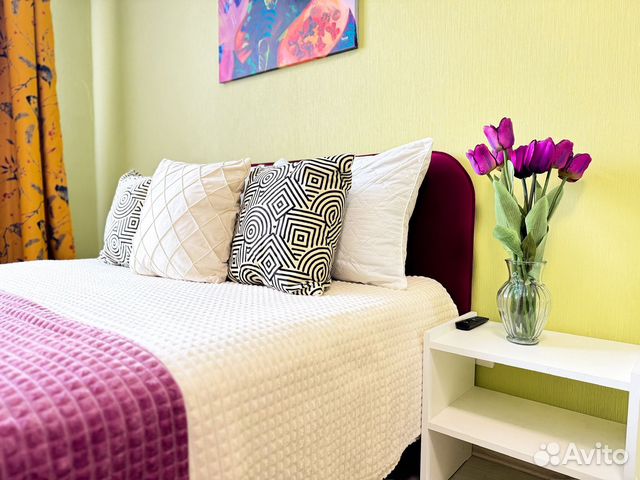 

1-к. квартира, 45 м², 2 кровати