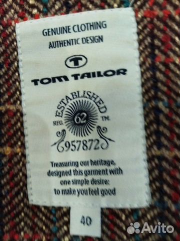 Фирменный пиджак Tom Tailor