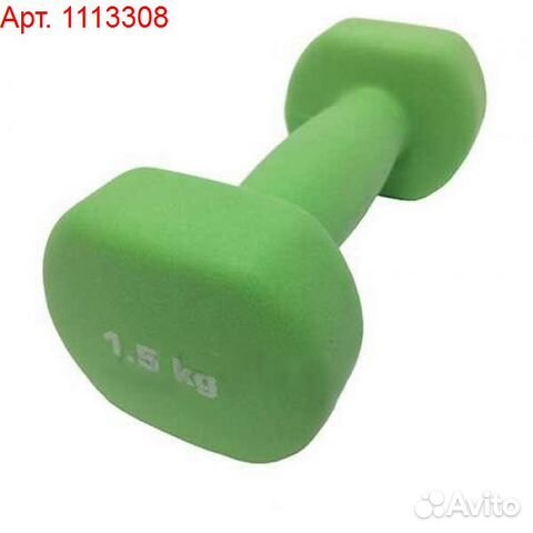 Гантель неопреновая Euro-classic 1,5 кг Гантель неопреновая Euro-classic 1,5 кг