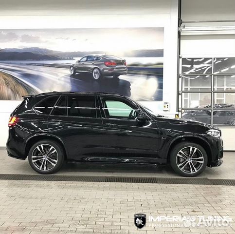 Тюнинг BMW X5 F85 карбоновый диффузор