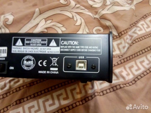 Продам микшер invotone mx6usb 6-ch mixing conole