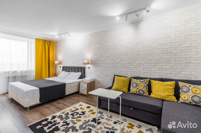 

1-к. квартира, 36 м², 2 кровати