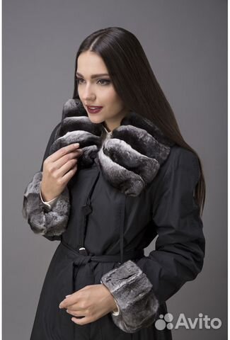 Зимние пальто с отделкой орилаг шиншилла Зимние пальто с отделкой орилаг шиншилла