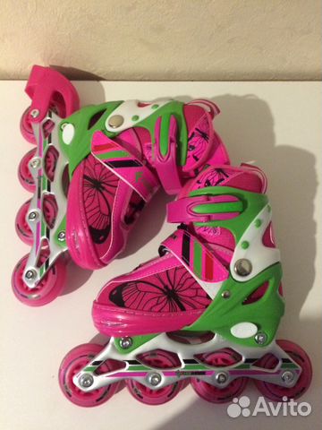 Роликовые коньки 28-33 для девочки Роликовые коньки 28-33 для девочки