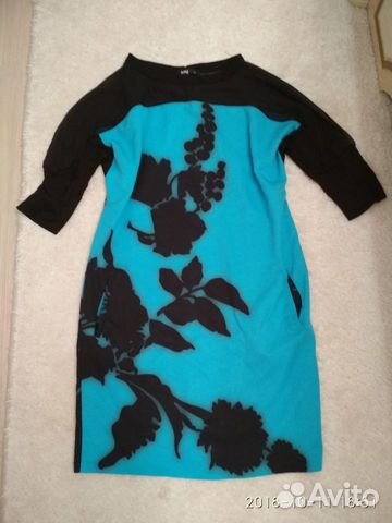 Платье с ярким принтом 42-44 Платье с ярким принтом 42-44