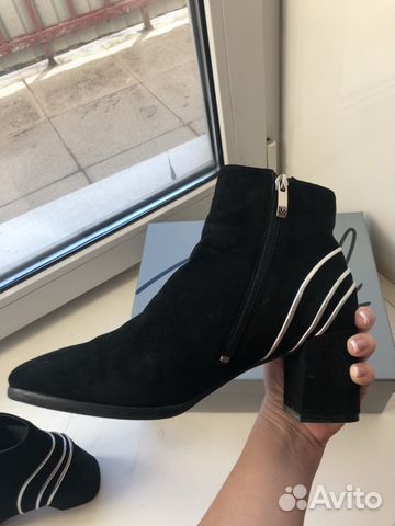 Ботильоны Portal чёрные