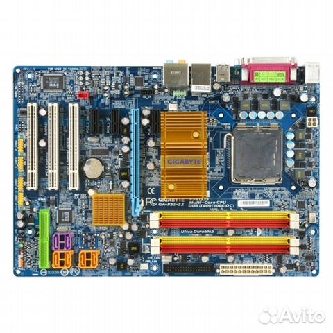 Материнская плата Gigabyte GA-P35-S3G (LGA775, Int