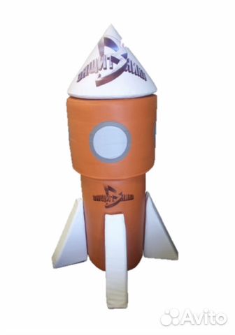 Мягкий игровой комплект Ракета-7