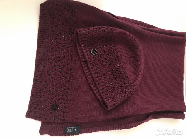 Комплект шарф и шапка Armani Jeans
