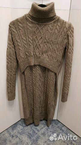 Платье / свитер для беременных и кормящих