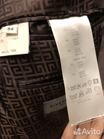 Костюм пиджак givenchy оригинал