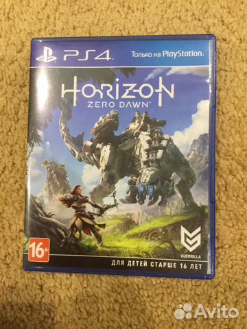 Игра на ps4 Horizon zero dawn