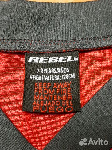 Футболка rebel спортивная с длинным рукавом рост 1 Футболка rebel спортивная с длинным рукавом рост 1