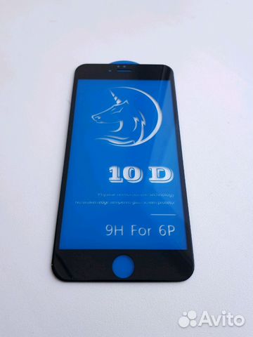 9D, 10D полноэкранное защитное стекло для iPhone