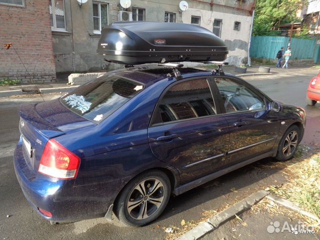 Автобокс 410 л. с багажником на крышу в аренду