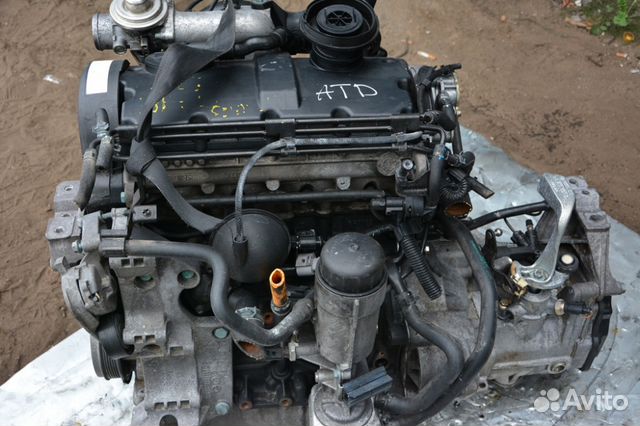 Контрактный Двигатель Фольксваген 1,9 tdi ATD Контрактный Двигатель Фольксваген 1,9 tdi ATD