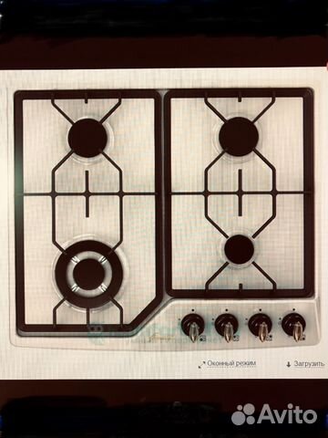 Варочная панель fornelli pga 60 grazia ivori новая