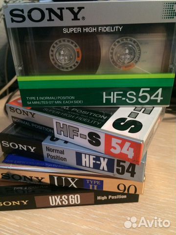 Аудиокассеты sony HF-S