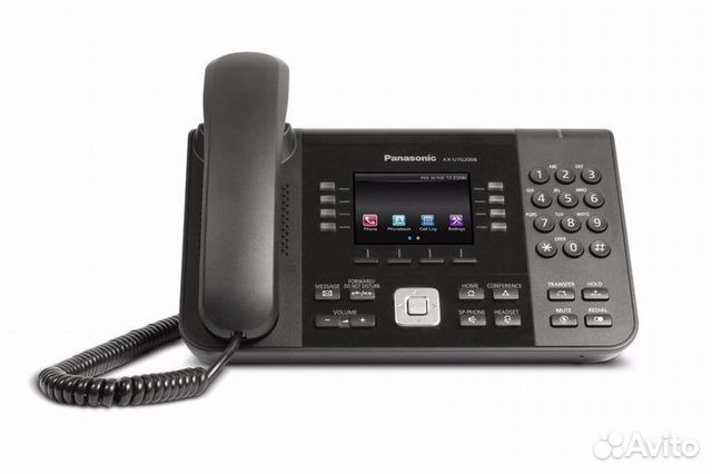 SIP телефон Panasonic KX-UTG200 / KX-UTG200B Black