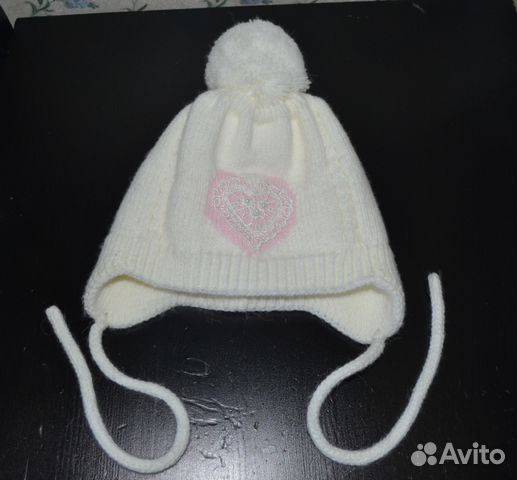 Шапка демисезонная для девочки р. 40-42 Шапка демисезонная для девочки р. 40-42