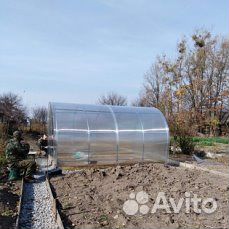 Установка карбоновых теплиц