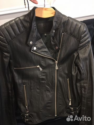 Куртка кожаная Alexander McQueen (Оригинал 100)