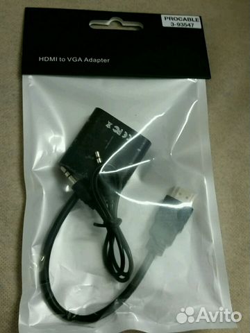 Переходник hdmi на VGA с аудиовыходом Переходник hdmi на VGA с аудиовыходом