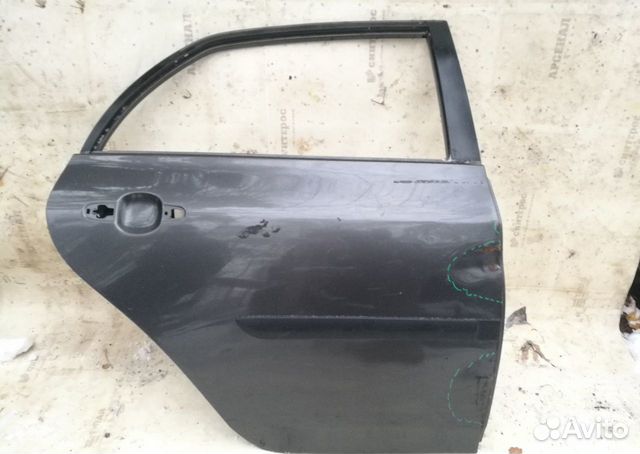 Corolla 150 дверь задняя правая