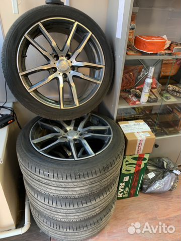 Колеса (шины+диски) 225/45 r18