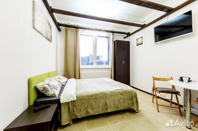 

Квартира-студия, 17 м², 1 кровать