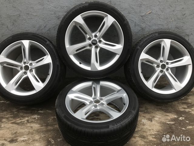 Оригинальные колеса на Audi Q7 New 4M R21 Оригинальные колеса на Audi Q7 New 4M R21