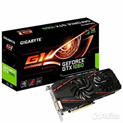 Gigabyte GTX 1060 6Gb G1 Gaming