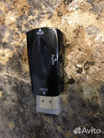 Переходник hdmi VGA с аудио 3.5