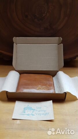 Портмоне натуральная кожа