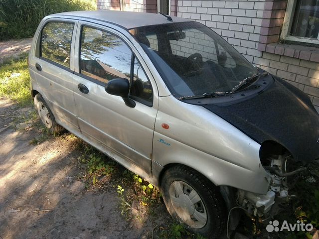 Daewoo Matiz 1.0 МТ, 2005, битый, 182 000 км