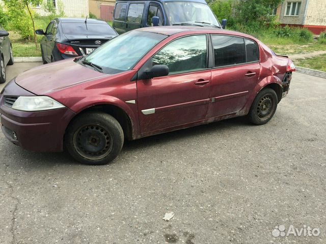 Renault Megane 1.6 МТ, 2006, битый, 217 000 км